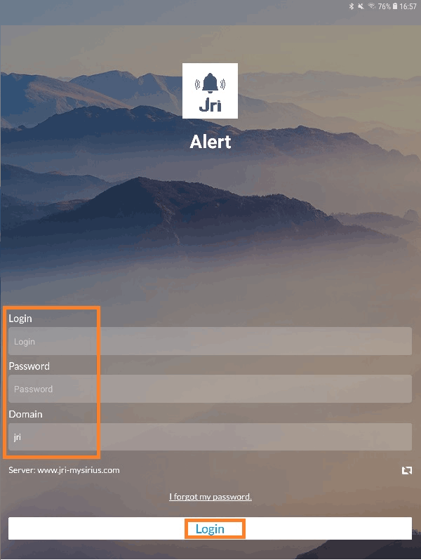 login