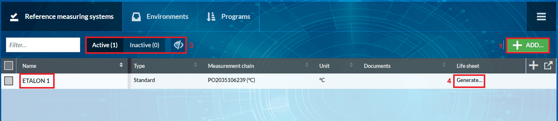 ref measureing chain