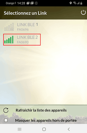 selection link