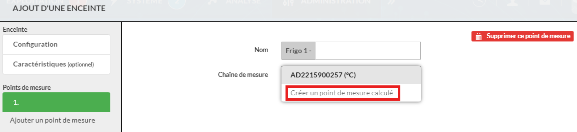 ajout pt calc