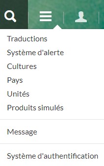 MENU SYSTEME D’AUTHENTIFICATION