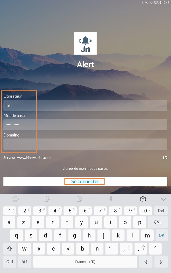 login